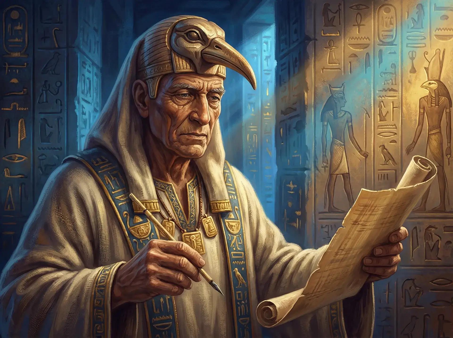 澳洲幸运8 - 大祭司智慧神托特